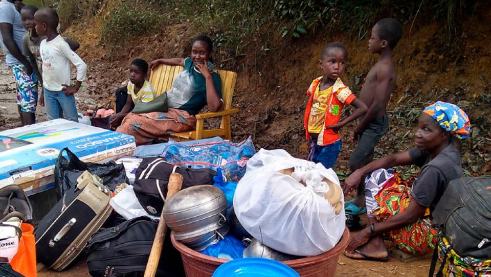 Refugiados en Guinea